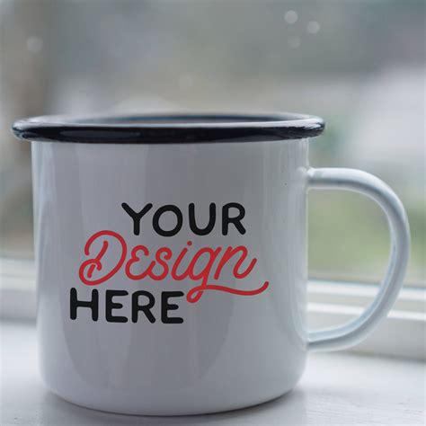 fabricating your own metal mug|custom stamped enamel mugs.